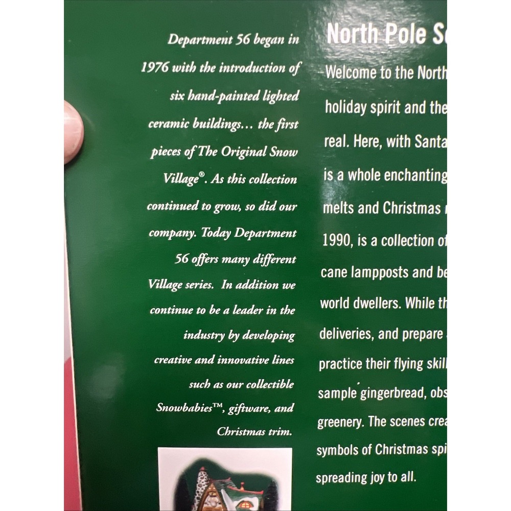 2002 Department 56 HAND CARVED NUTCRACKER FACTORY North Pole Series 56.56743 New - Picture 9 of 15